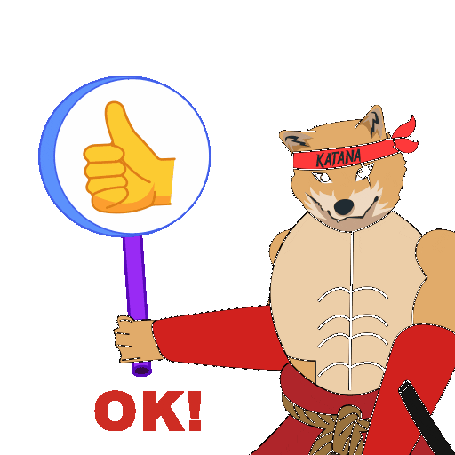 katanainu Sticker