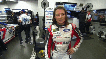 Danica Patrick Hello GIF by NASCAR