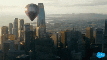 Flying San Francisco GIF by Salesforce
