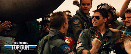 Excited Tom Cruise GIF by Top Gun