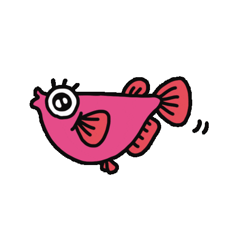 魚 Medaka Sticker