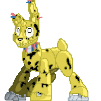 Ghostgrrl fnaf Sticker