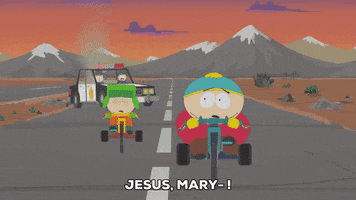eric cartman crash GIF by South Park