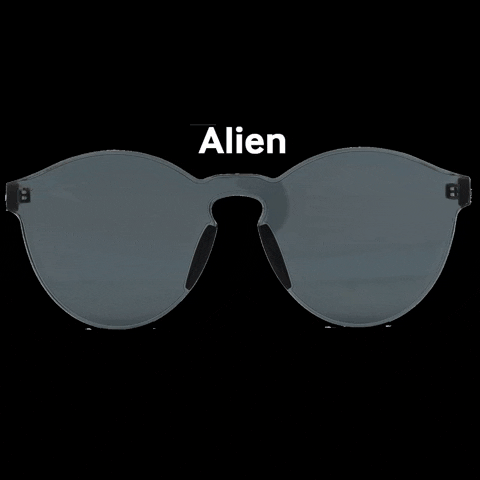 evenstore sun sunglasses alien glasses GIF