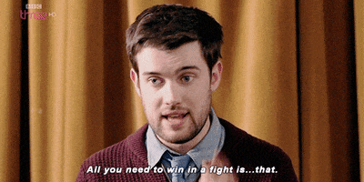 bbc three all you need to win in a fight is that GIF by BBC