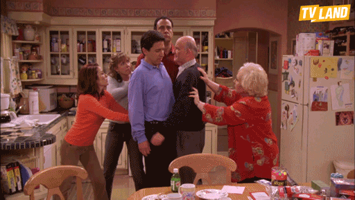 Everybody Loves Raymond Hug GIF by TV Land