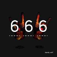 666 GIF by hands.wtf
