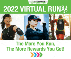 Virtual Run Get Moving GIF by Herbalife Nutrition Philippines