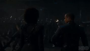 Grey Worm Kiss GIF