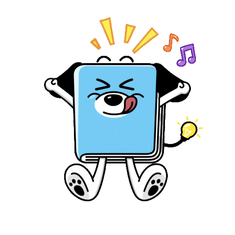 Happy Sticker