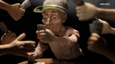 Betting Stop Motion GIF by Adult Swim - Find & Share on GIPHY