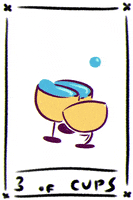 3 Of Cups GIF by Lwski