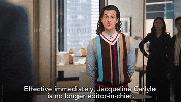 Editor In Chief Ff GIF by The Bold Type