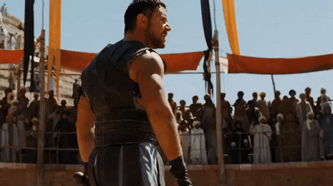 Russell Crowe Gladiator GIF by MOODMAN - Find & Share on GIPHY