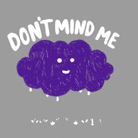 Dont Mind Me Rainy Day GIF by Molly Robin