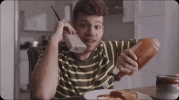 Hungry Call Me GIF by goodboy noah
