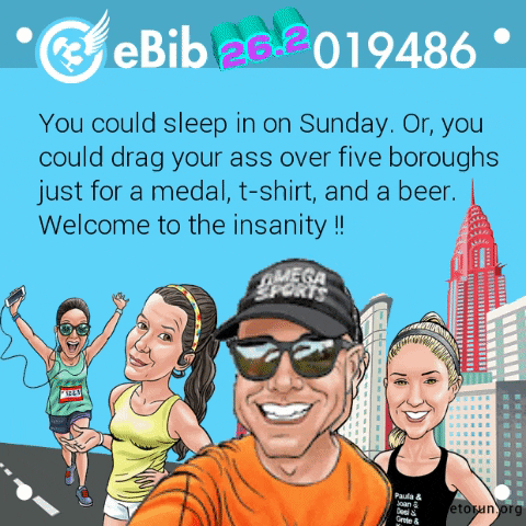 New York Marathon GIF by eBibs
