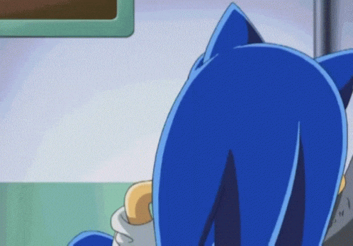 sonic smirk GIF