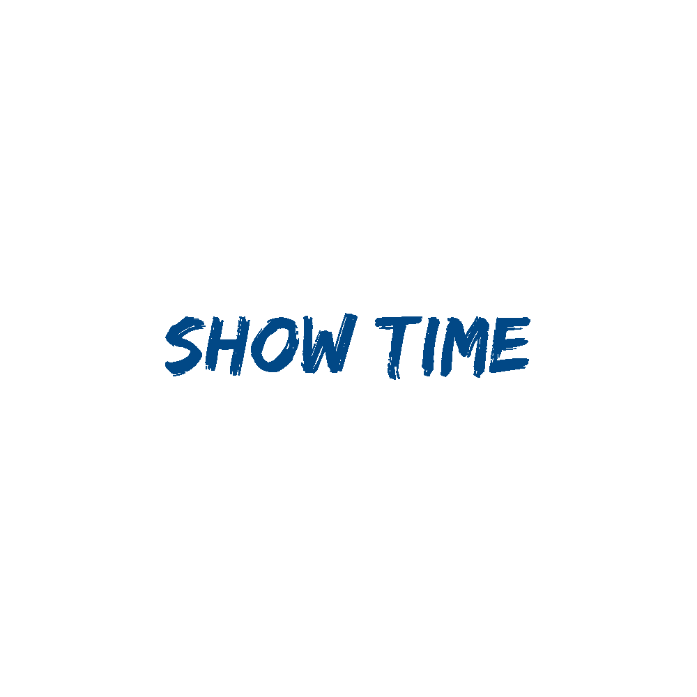 Show Time Sticker by Londerzeel Badminton