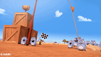 Animation Win GIF by Grizzy and the Lemmings