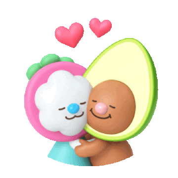 Couple Love Sticker by AVOFRIENDS