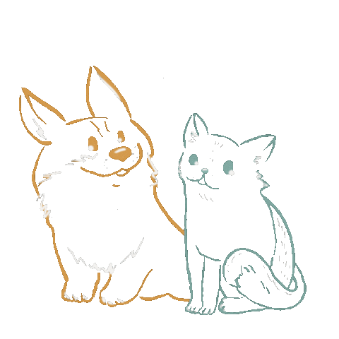 Cat Love Sticker