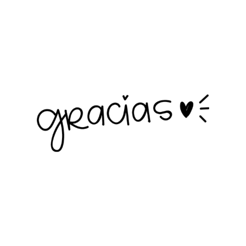 Thanks Gracias Sticker