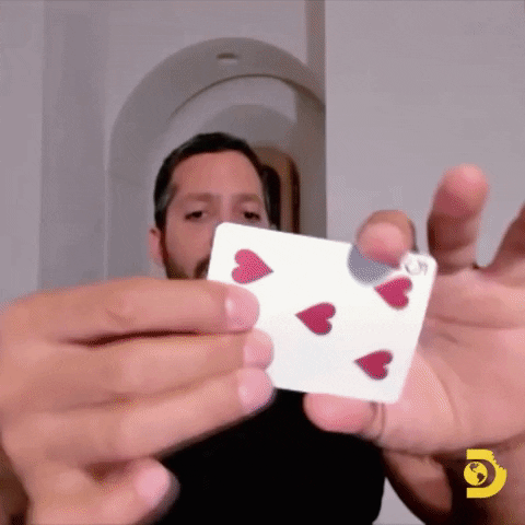 magic trick animated gif