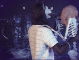 Dog Romance GIF by Halloween