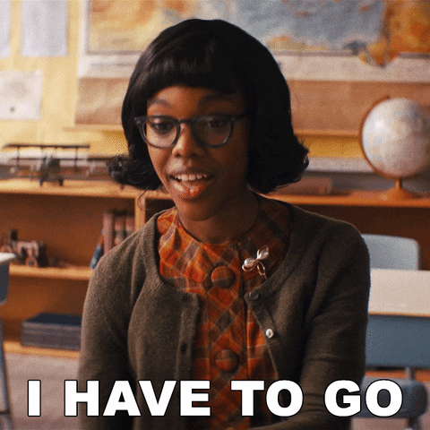 I Have To Go Pink Ladies GIF by Paramount+