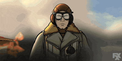 yell danger island GIF by Archer