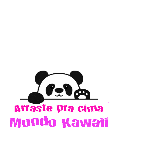 Panda Clique Sticker by Mundo Kawaii