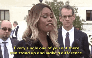 Laverne Cox Lgbt GIF by GIPHY News