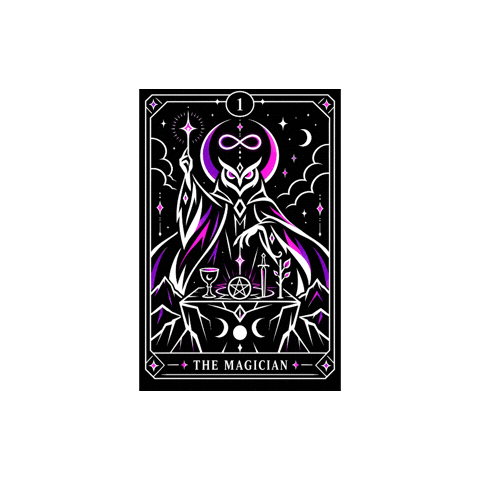 The Magician Magic Sticker