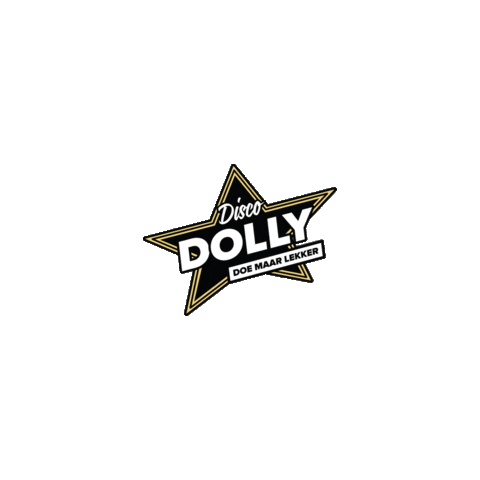Disco Dolly Sticker