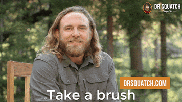Wild Side Brush GIF by DrSquatchSoapCo