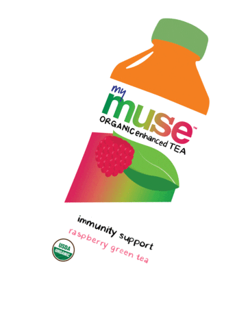 mymuse® organic Sticker
