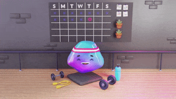 Animation Working Out GIF by Opal