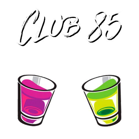 Club85 Sticker by Club 85 Events