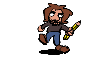 Life Goes On Art Sticker by Scarlip