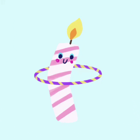 Candle Hula Hooping GIF by Cutie and the Feast