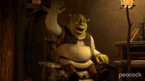 Movie Night! 
Tonight's feature is a childhood classic. Tonight I'm watching, Shrek!