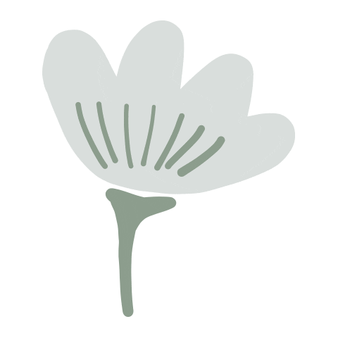 Flower Blossom Sticker by Mariana Rimondino