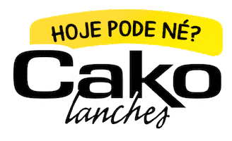 Cako Lanches Sticker