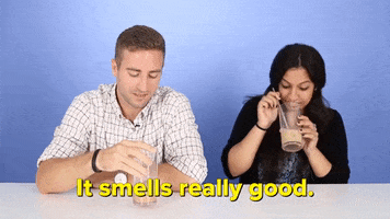 Coffee Smells Good GIF by BuzzFeed