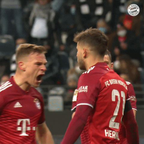 Happy Joshua Kimmich GIF by FC Bayern Munich