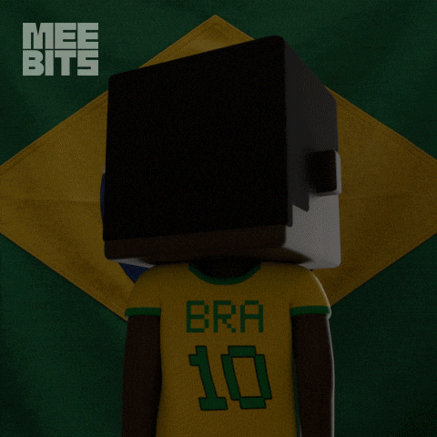 World Cup Football GIF by Meebits