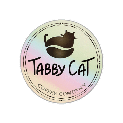 Tabby Cat Coffee Co. Sticker