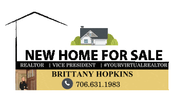 New Home For Sale Sticker by Brittany Hopkins