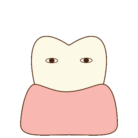 Jump Tooth Sticker by dental_sozai